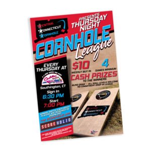 Cadillac Ranch Cornhole Poster